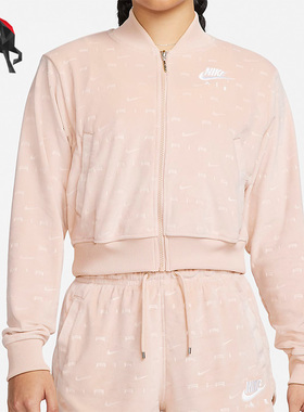 Nike/耐克正品女子运动跑步短款训练舒适夹克外套 DD5450-601