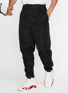 Nike/耐克正品19冬季新品男子Jordan篮球运动休闲束腿长裤CD8142