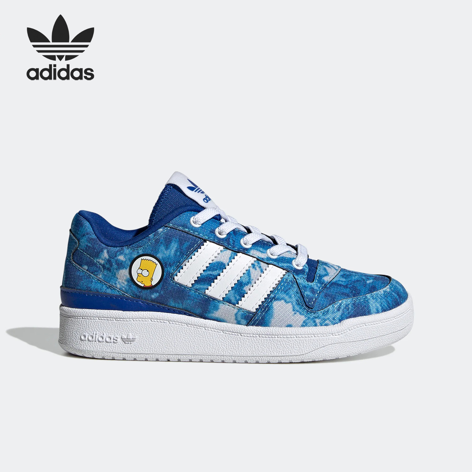 阿迪达斯官方正品儿童板鞋