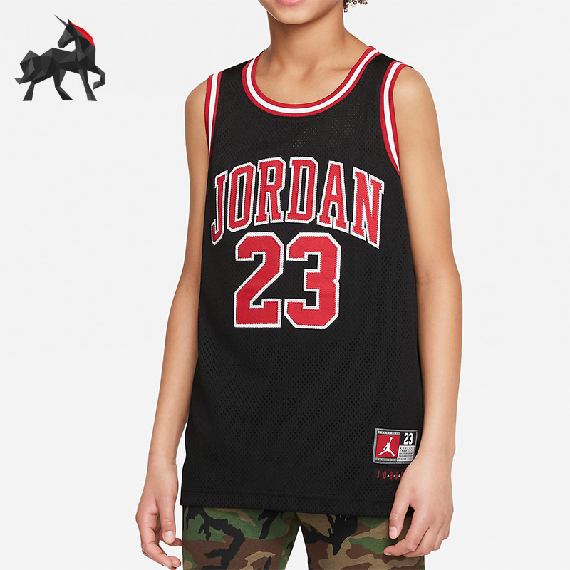 Nike/耐克正品Jordan 夏季大童无袖背心篮球服DO1968-010