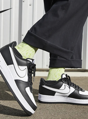 Nike/耐克官方正品AIR FORCE 1 '07男士低帮复古板鞋DV0788-001