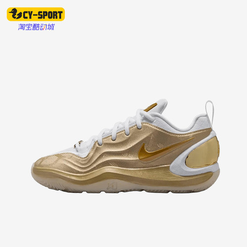 Nike/耐克正品A'One新款金黑色球场实战校园篮球鞋IR3213-900