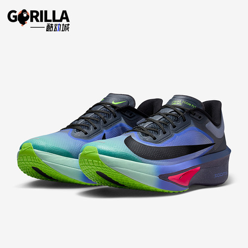 Nike/耐克正品Zoom Fly 6男士训练低帮系带耐磨跑步鞋IO9572-400