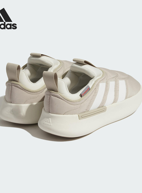 Adidas/阿迪达斯正品ADIPUFF男女户外一脚蹬耐磨棉鞋KJ3996