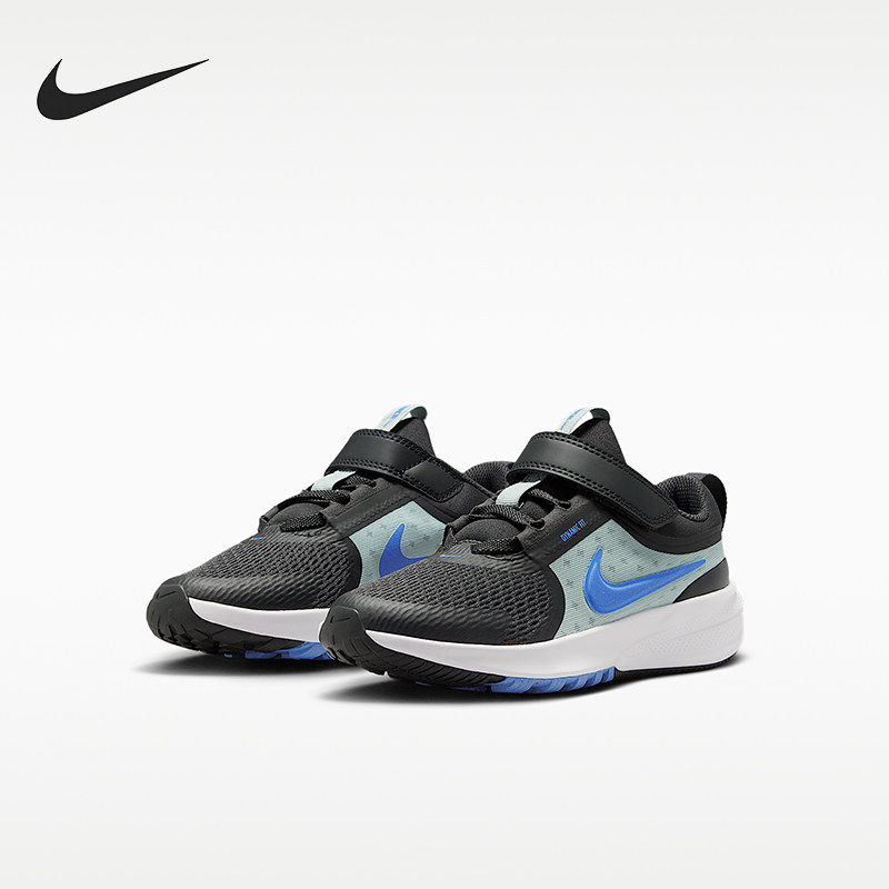 Nike/耐克正品四季款小童耐磨魔术贴运动跑步鞋HF7005-011