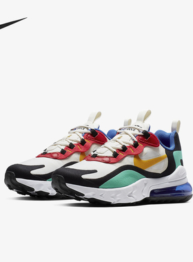 Nike/耐克正品AIRMAX270REACT新款白红色经典鞋跑步鞋BQ0103-01