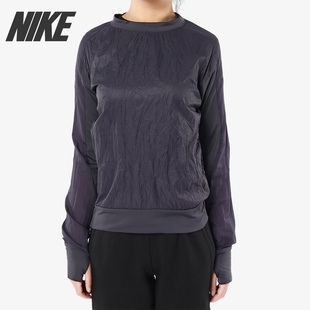 Nike/耐克正品春季新款女装PULLOVER跑步卫衣套头衫929129