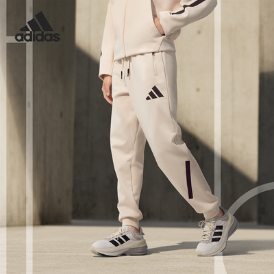 阿迪达斯女士训练运动长裤
