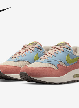 Nike/耐克正品Air Max 1低帮耐磨舒适男子跑步鞋DV3196-800