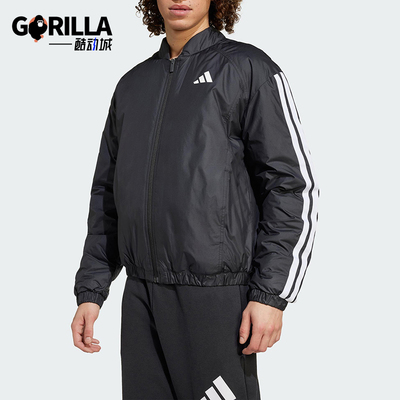 Adidas/阿迪达斯正品冬季新款男士运动休闲立领棉服JD1294