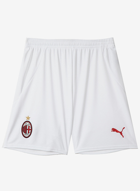Puma/彪马正品26夏AC米兰球迷版男士足球运动训练短裤775130-05