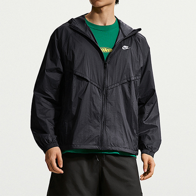 Nike/耐克正品Windrunner男士简约轻盈防晒运动外套IO9628-010