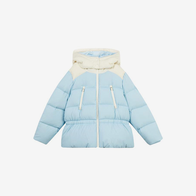 Skechers/斯凯奇正品冬季新款儿童运动休闲保暖短款羽绒服