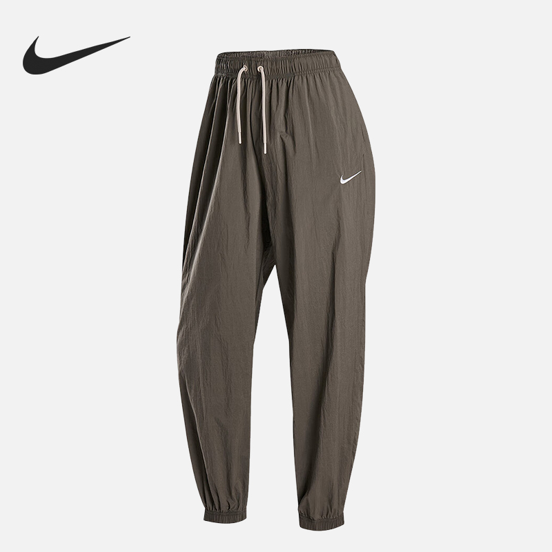 Nike/耐克正品OVERSIZE女士休闲轻薄运动经典梭织长裤IH0827-126