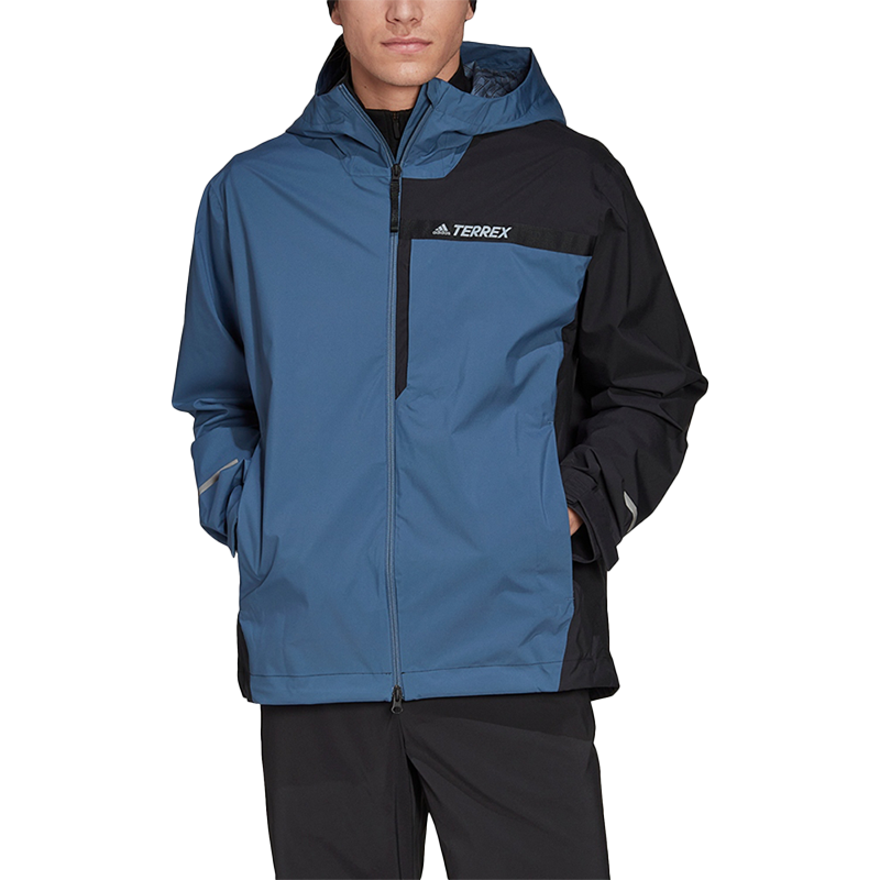 Adidas/阿迪达斯官方正品TERREX新款男子运动休闲连帽外套HF3273
