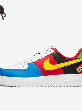 Nike/耐克正品FORCE 1 LV8 QS儿童运动低帮休闲鞋DO6635-100