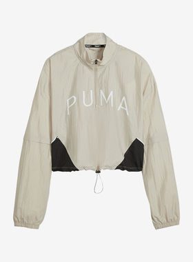 Puma/彪马官方正品当季新款女士训练透气运动短款外套525493-90