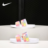 女子双绑带扎染忍者运动拖鞋 Nike 新款 当季 DJ4282 耐克正品