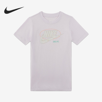 Nike/耐克正品夏季新款大童休闲宽松运动短袖T恤DR9672-509