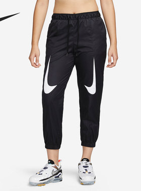 Nike/耐克官方正品春季新款女子运动休闲梭织训练长裤DM6087-010