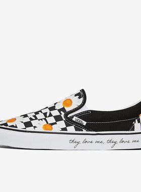 VANS范斯正品 Classic Slip-on男女低帮运动棋盘格板鞋VN0A5JMH