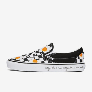 VANS范斯正品 Slip on男女低帮运动棋盘格板鞋 VN0A5JMH Classic