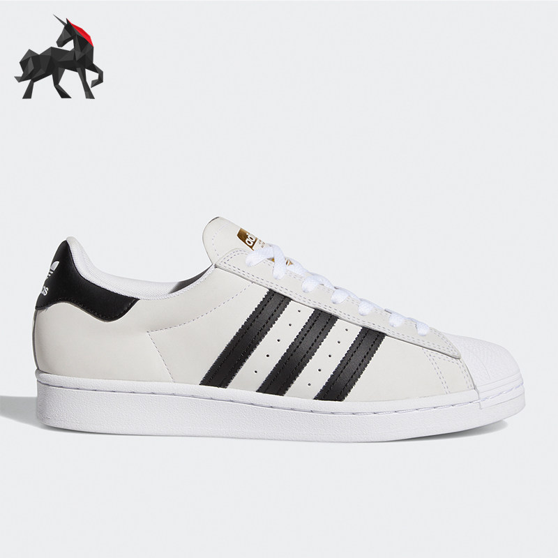Adidas/阿迪达斯正品三叶草男士低帮复古经典轻质防滑板鞋 FV0322