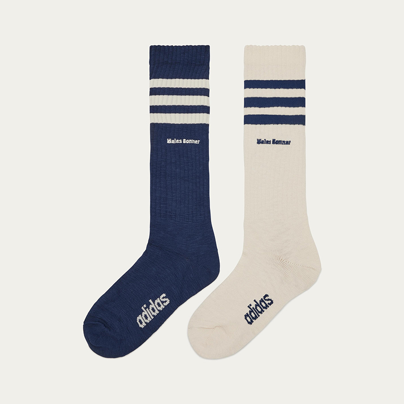 Adidas/阿迪达斯正品2025新款男女高筒经典运动袜两双装JH3609