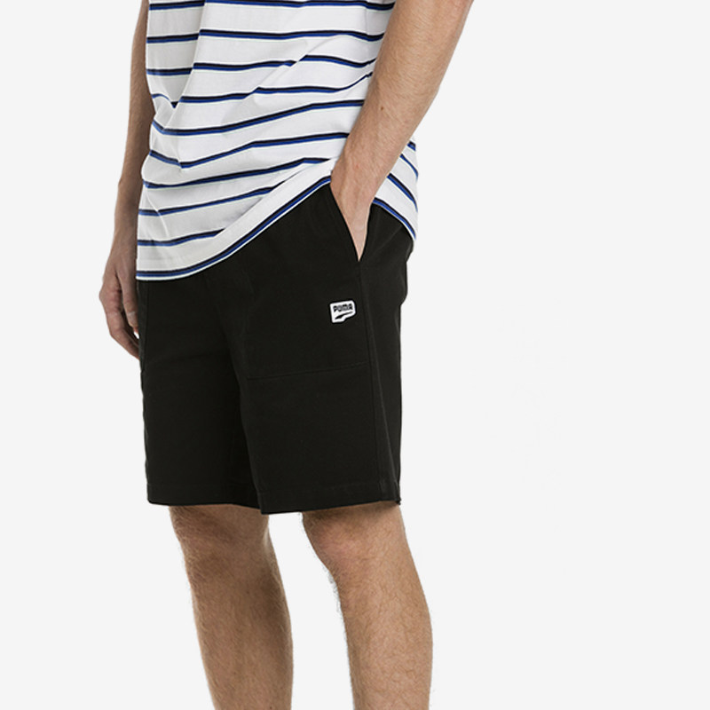 彪马男士梭织透气系带运动短裤