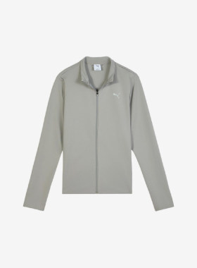 Puma/彪马正品新款女灰色训练紧身速干吸湿训练夹克689515-20