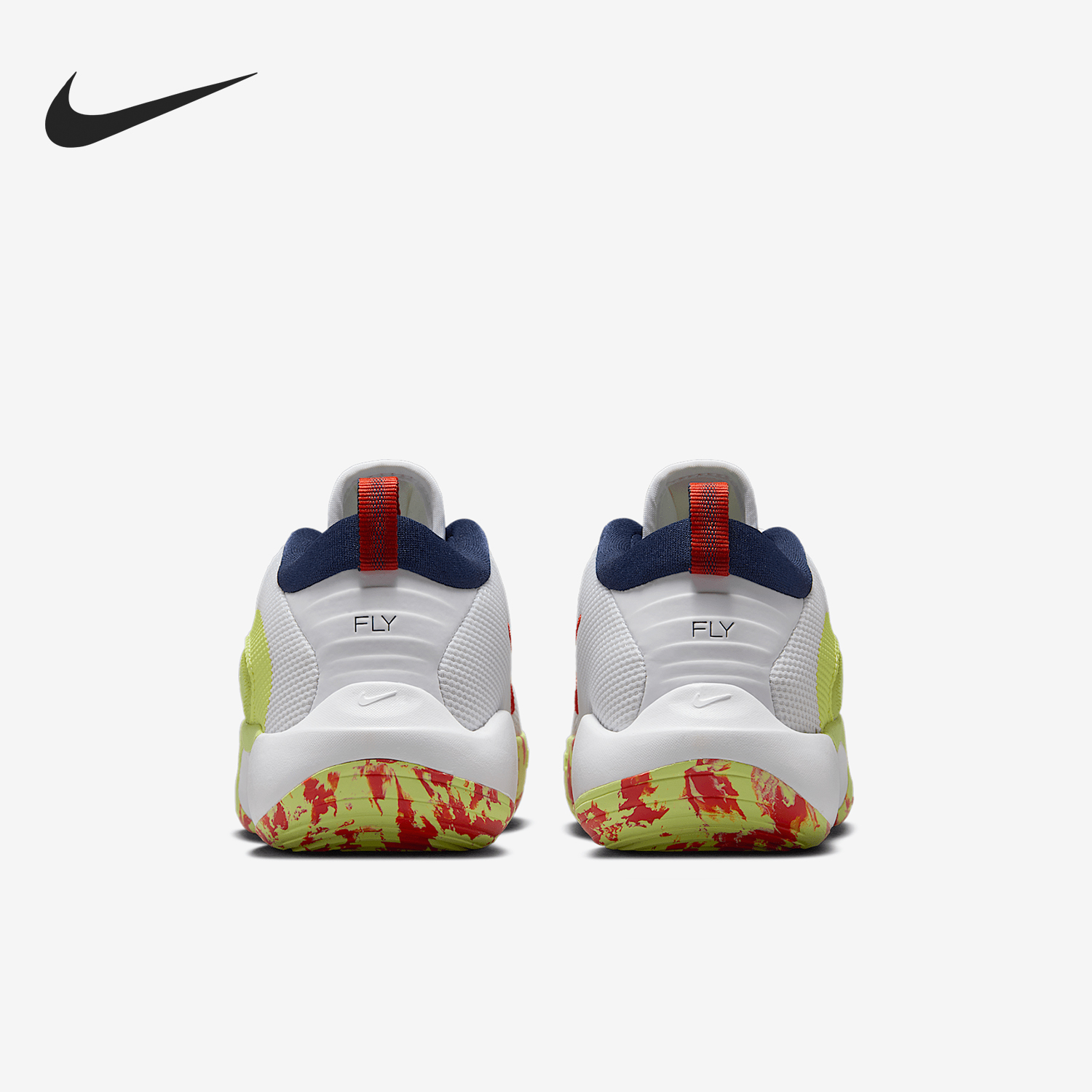 Nike/耐克正品2025儿童低帮缓震耐磨透气篮球鞋HJ3866-100