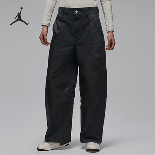 Nike JORDAN女士运动宽松休闲耐磨梭织长裤 IF1043 011 耐克正品
