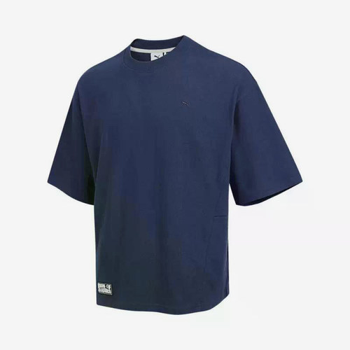 Puma/彪马正品HAUSOFCLASSICSOve圆领T恤经典款经典短袖631561-73