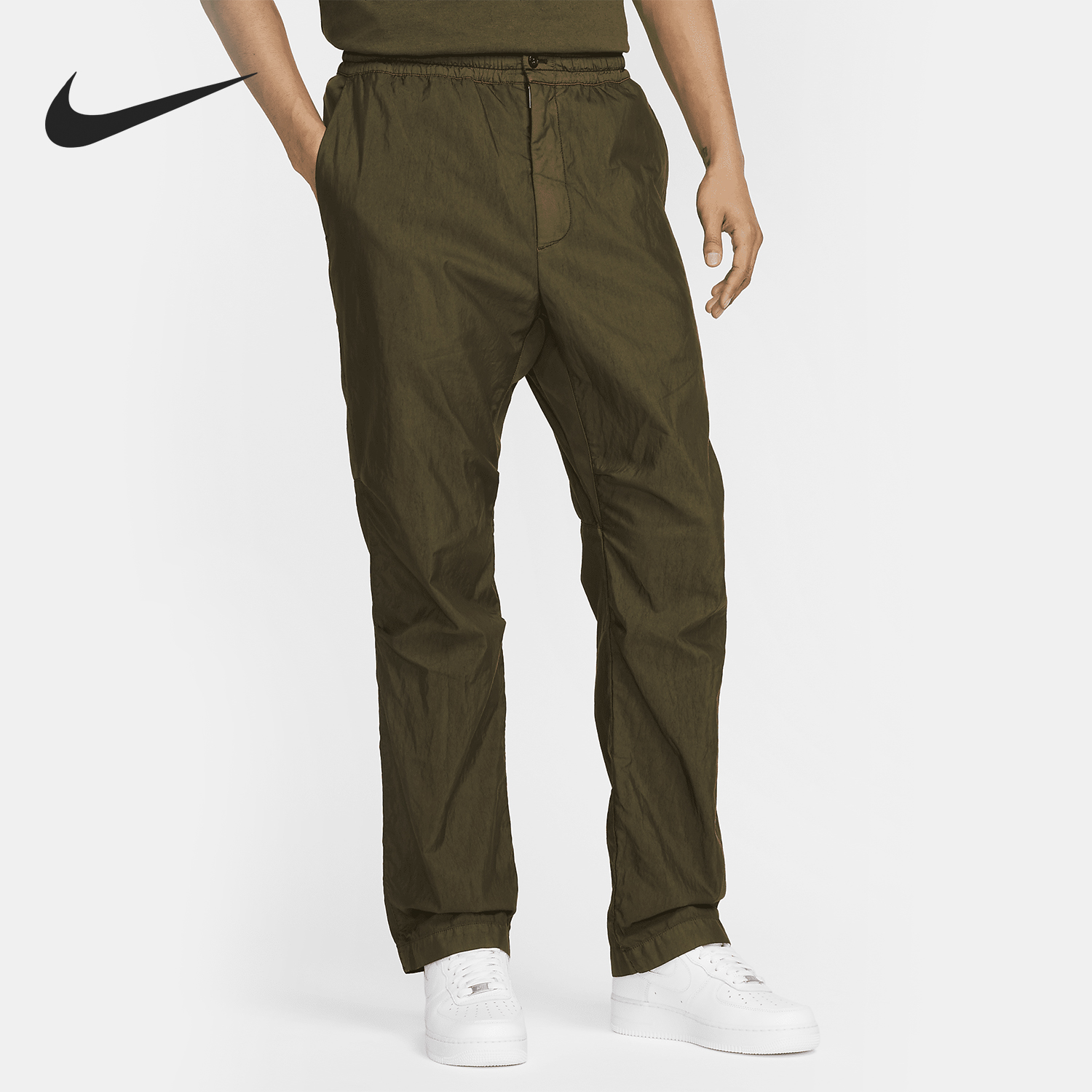 Nike/耐克正品新款男士运动潮流梭织透气休闲长裤FQ0272-355