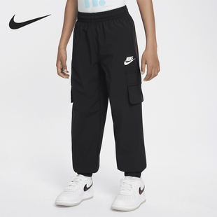 Nike/耐克正品夏季新款小童凉感防晒梭织运动长裤HM4699-010