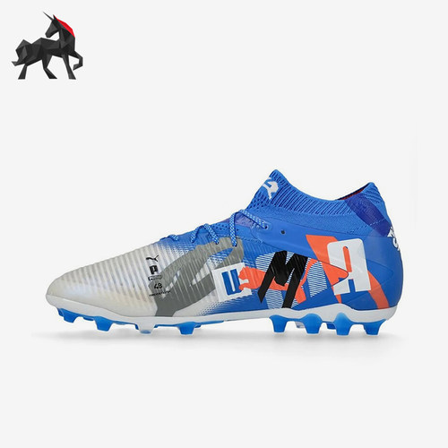Puma/彪马正品FUTURE男女MG短钉运动经典训练系带足球鞋108422-01