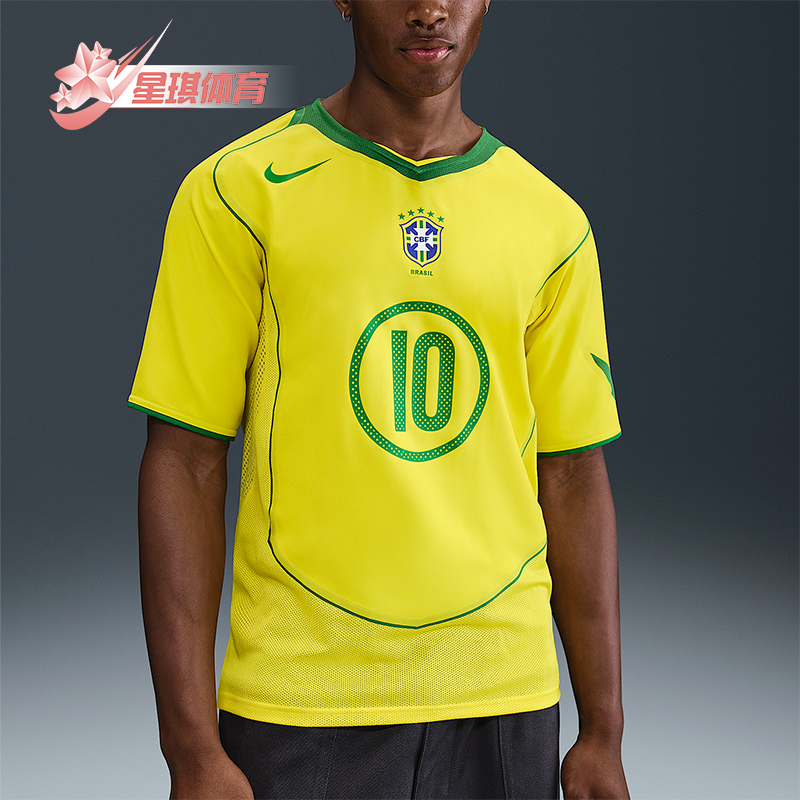 Nike/耐克正品2025夏季款男士复古足球透气运动短袖IF2941-731