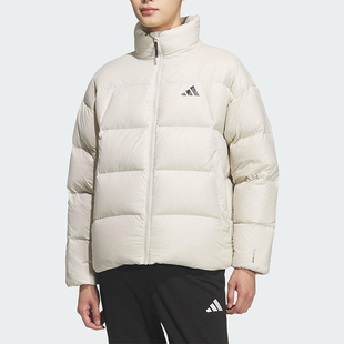 Adidas/阿迪达斯正品冬季男士宽松经典立领保暖运动羽绒服KQ5498