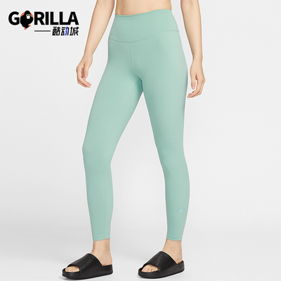耐克女士高腰九分紧身裤