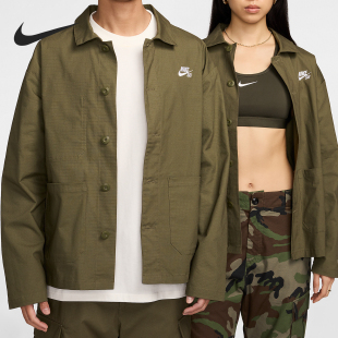 FZ4082 Nike 222 男女运动复古宽松休闲衬衫 新款 耐克官方正品 当季