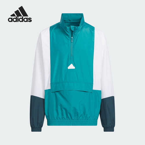 Adidas/阿迪达斯正品JK LW WV ANORAK儿童半拉链夹克IT4035