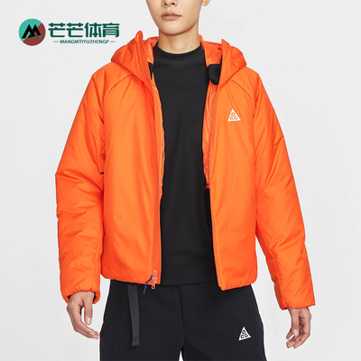 Nike/耐克正品2025女士轻薄保暖拒水连帽经典运动棉服FV7336-819