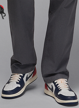 Nike/耐克正品秋季新款男士低帮经典拼接篮球鞋HQ2993-100