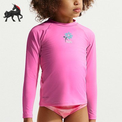 Nike/耐克正品Dri-FIT小童简约时尚潮流长袖T恤IQ7806-649