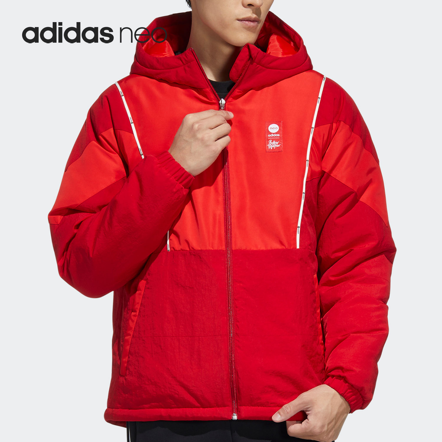 男子Adidas/阿迪达斯运动棉衣