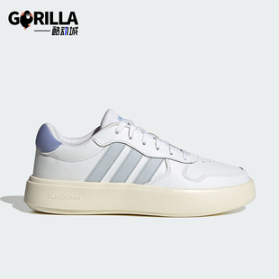 运动休闲板鞋 LITECOURT女士经典 JI2165 阿迪达斯正品 Adidas