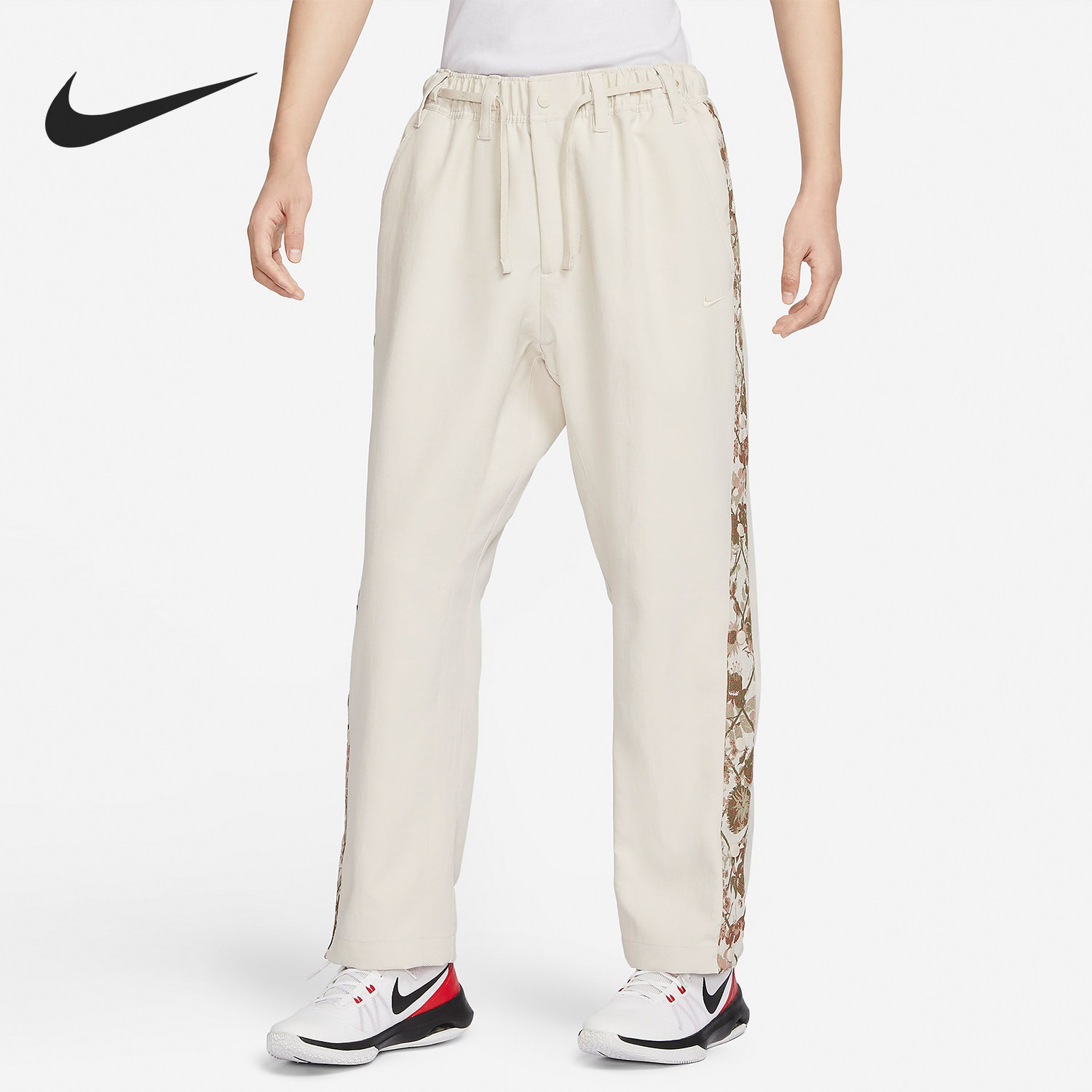 Nike/耐克官方正品春季新款男士抽绳宽松休闲运动长裤FN2677-104,运动服/休闲服装,运动长裤,淘宝优惠券,粉丝福利购,淘宝优惠卷