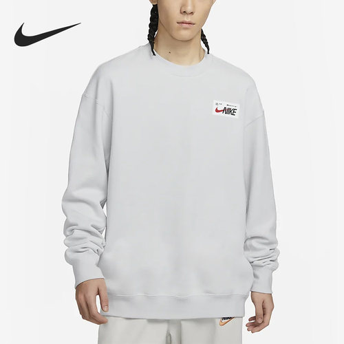 Nike/耐克正品2023春季男子运动加绒时尚宽松卫衣FD4059-025