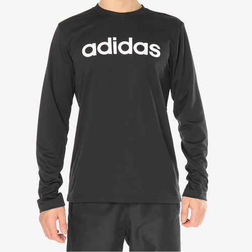 Adidas/阿迪达斯正品春秋新款M LOGO LS T 男子长袖T恤DH3986