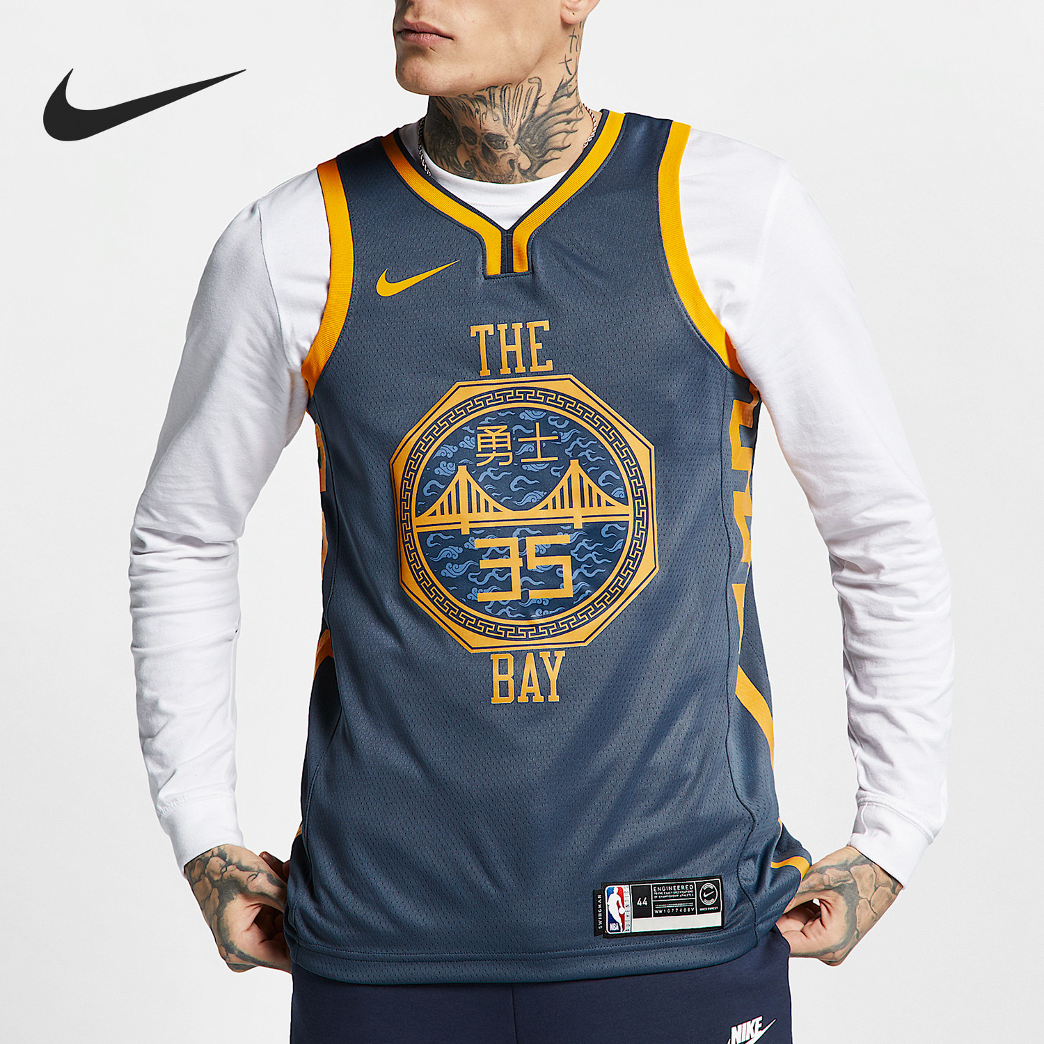 Nike/耐克正品休闲透气新款男士运动篮球无袖背心T恤AJ4610-430